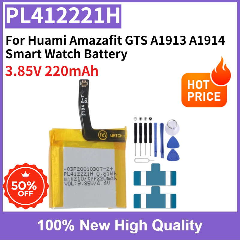 Smartwatch A1914 - PL412221H 3.85V 220mAh Replaceable Battery High
