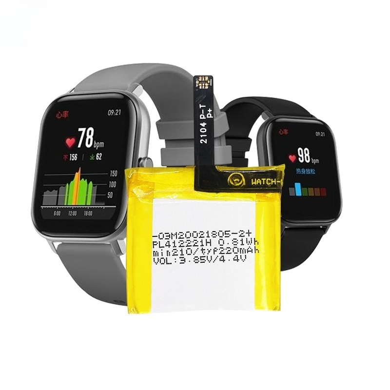 PL412221H Battery For Huami Am - Smartwatch A1914 review and price