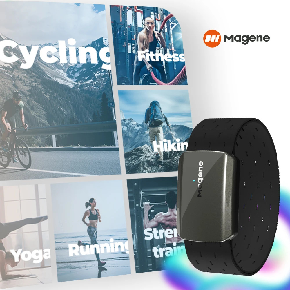 Magene H803 Heart Rate Armband - Rugged Sport Strap review and price