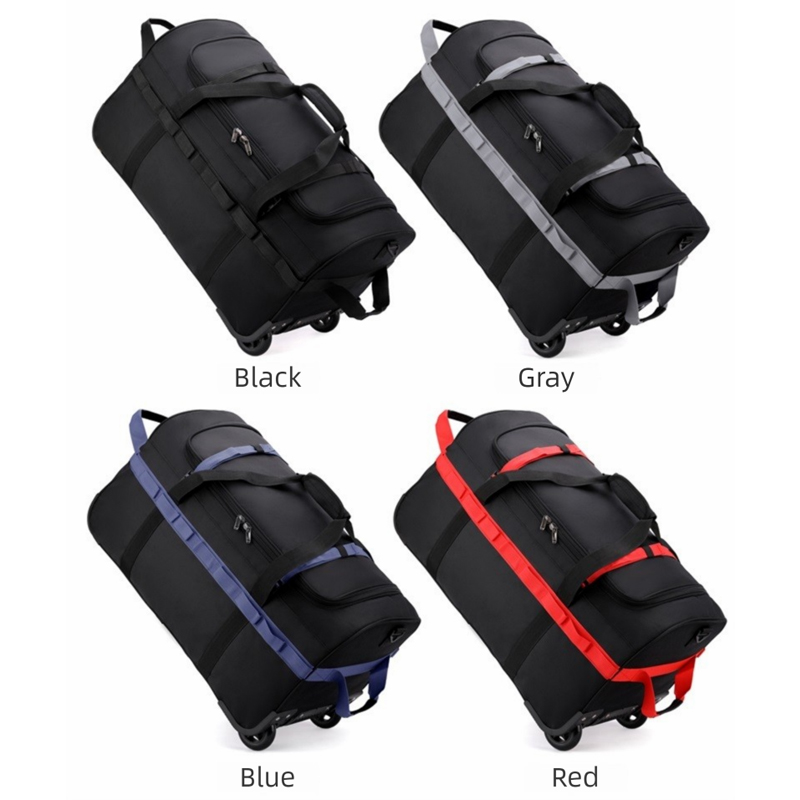 Heavy-Duty Wheeled Duffel Bag  - Rugged Sport Strap review and price