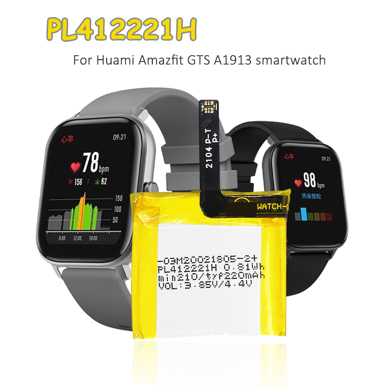 PL412221H Battery 220mAh 3.85V - Smartwatch A1914 review and price