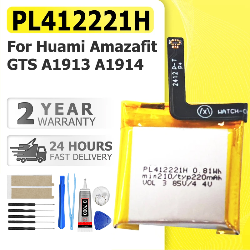 PL412221H Brand-New Battery Fo - Smartwatch A1914 review and price